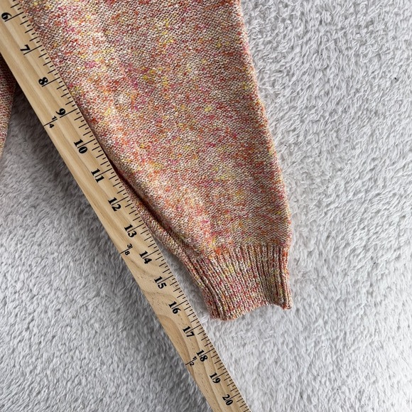 Sonia Rykiel Cropped Sweater Womens XL Knit Crewneck Paris Made Italy Pullover - Picture 6 of 8